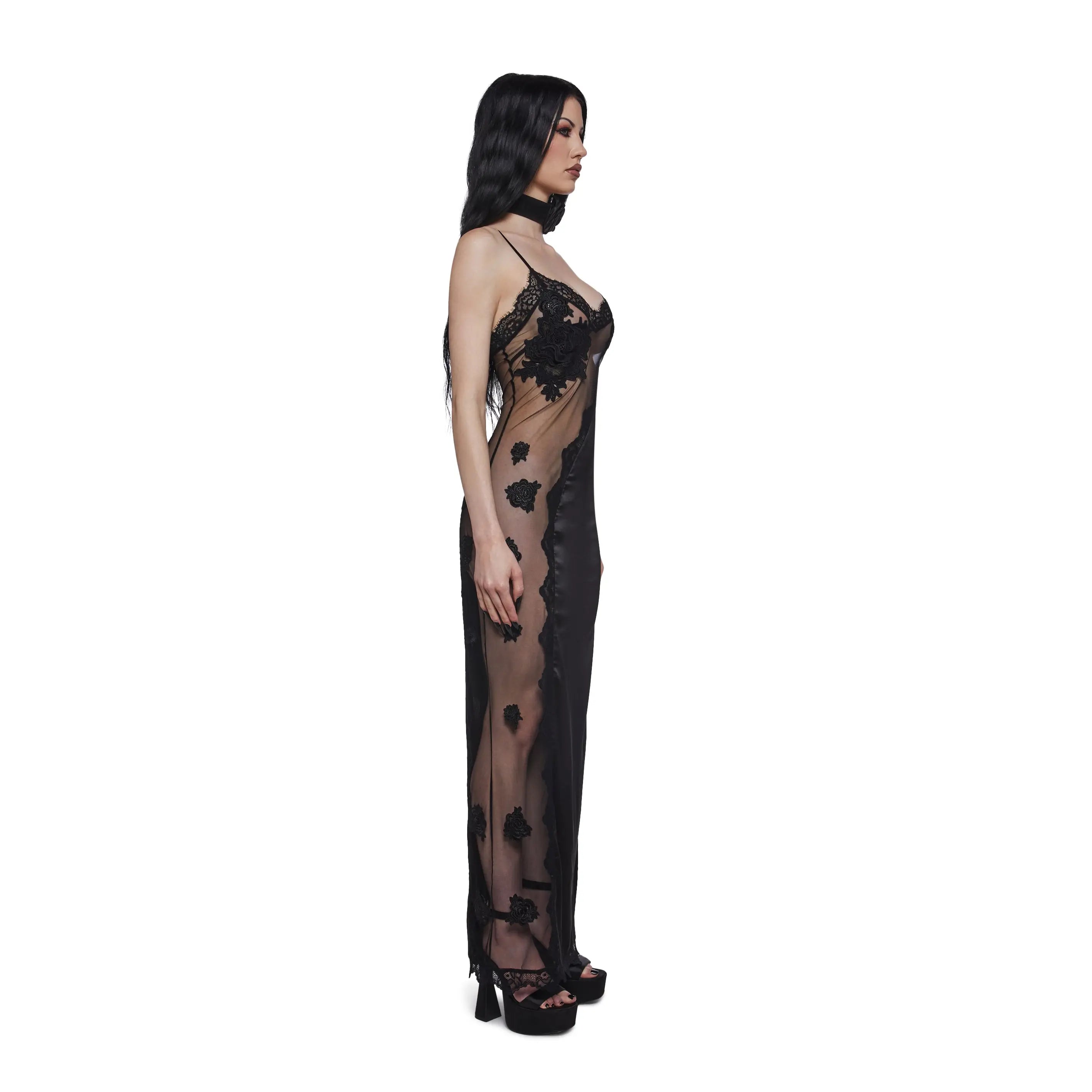Spellbinding Maxi Slip Dress