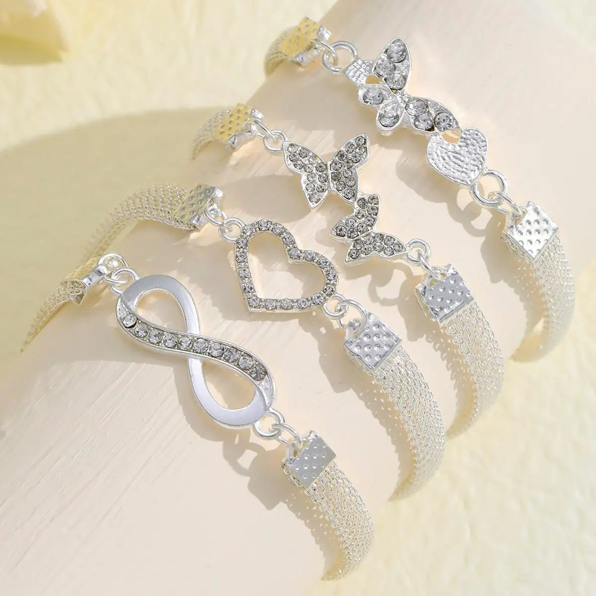 Infinite Diamond Anklet Creative Retro Alloy Anklet