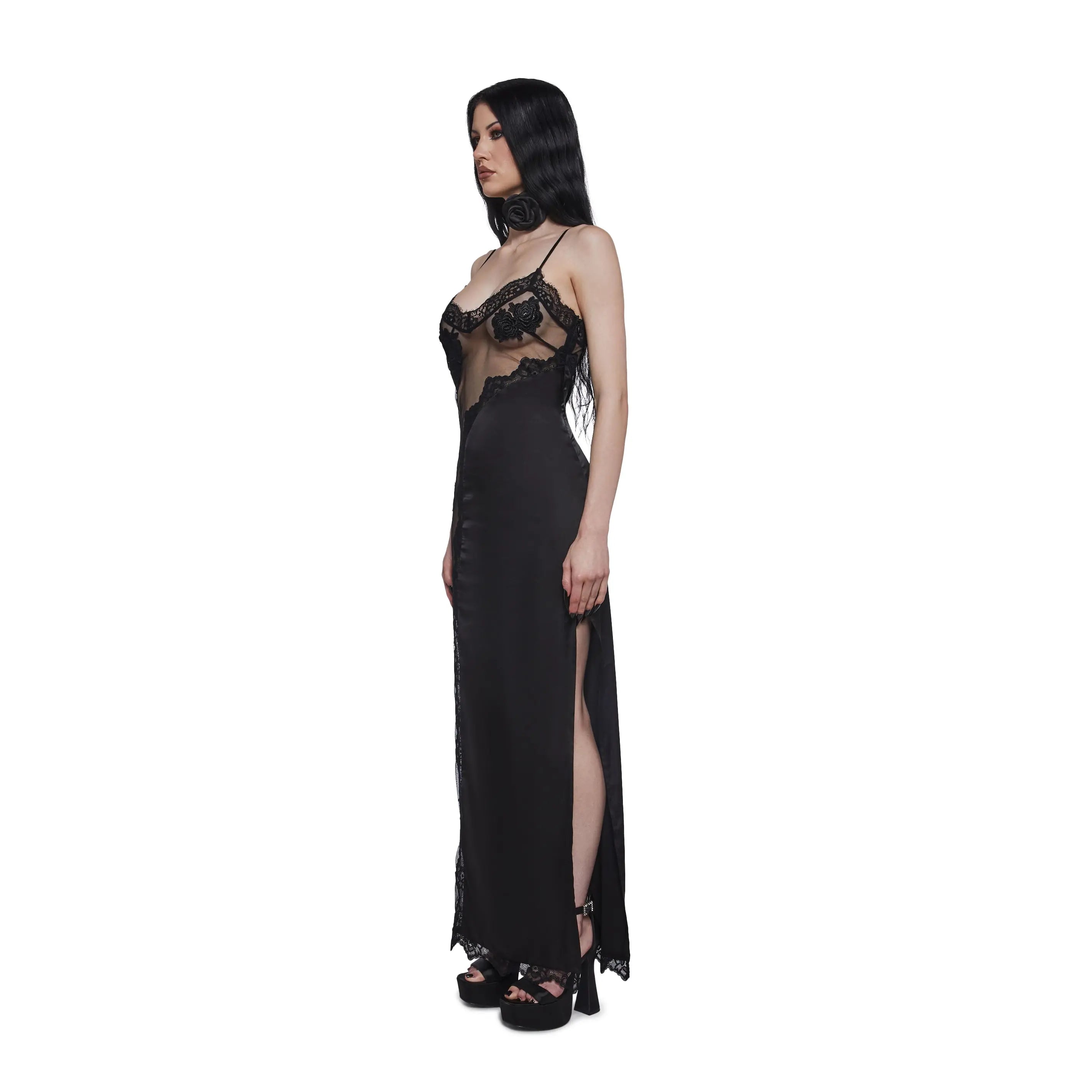 Spellbinding Maxi Slip Dress