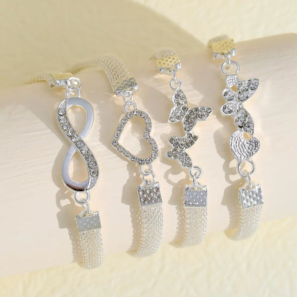 Infinite Diamond Anklet Creative Retro Alloy Anklet