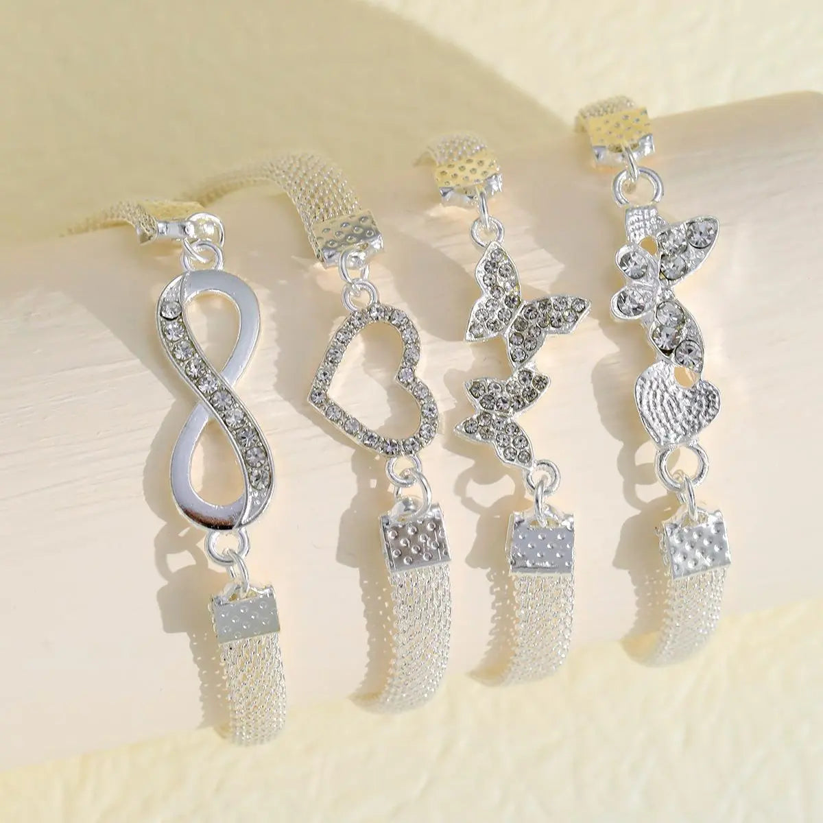 Infinite Diamond Anklet Creative Retro Alloy Anklet